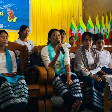 teachers paying homage